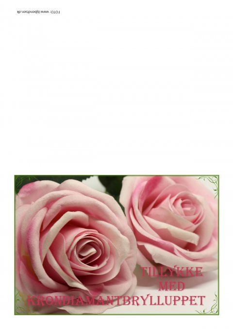 Krondiamantbryllup Krondiamantbryllup