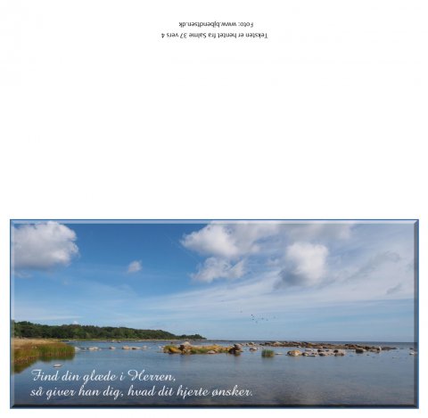 Find din glde i Herren, s giver han dig, hvad dit hjerte nsker