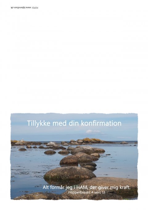 Tillykke med konfirmationen Tillykke med konfirmationen