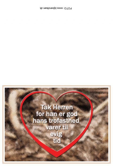 Tak Herren for han er god...