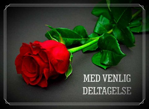 Med venlig deltagelse...